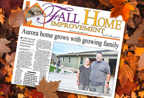 ANR's Fall Home Improvement section is in this week's issue. 