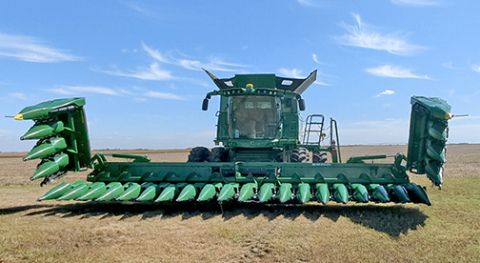 This one-of-a-kind folding corn head manufactured by Bish Enterprises of Giltner made the top 16 list of the Coolest Things Made in Nebraska. Votes can be cast for it by visiting www.nemanufacturingalliance.com.