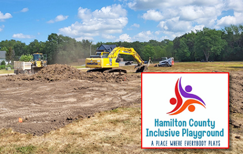 Future site of the Hamilton County Inclusive Playground