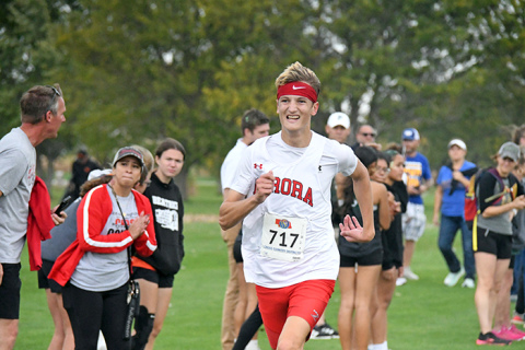 Jayden Slagle was the sole state-qualifer from Aurora in the B-4 district, placing fourth with a time of 16:53. Slagle will be competing in the state meet on Friday.  