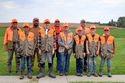 The Hamilton Pheasant Forevers Chapter brought back its annual youth hunt on Saturday, Oct. 11 after being on hiatus for three years. Students from Hamilton, Hall and Merrick counties participated in hunter safety sessions before practicing their trap shooting skills and hunting pen-raised pheasants offered by Pheasants Forever.