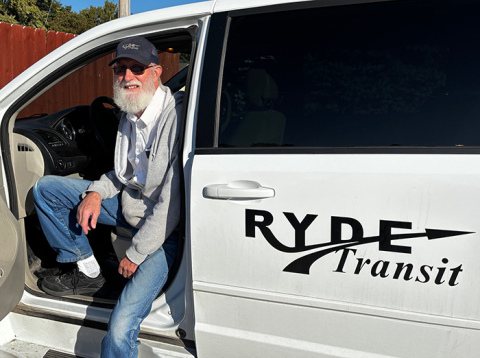 When his body started to tell him he could no longer keep up the long hours and physical demands of farming, Mike Herman shifted gears. For the last seven years, he has served as a driver for Ryde Transit.