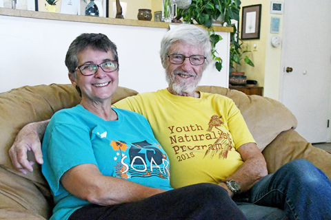 Karen and Rudy van den Boogaart have been living in Aurora for 15 years, half the time they have lived in the United States. Karen was born in Chile and was later a citizen of Germany while Rudy maintains his Dutch citizenship. Both are grateful to be living in the United States.