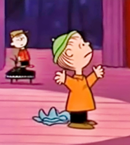 Linus shares the real meaning of Christmas