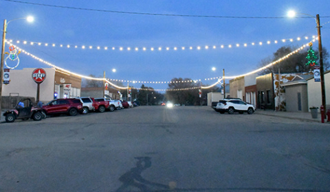 It took 900 feet of wire and 400 bulbs to light up Marquette’s Main Street on Wednesday, Nov. 5. With the donations and support received through the Marquette Improvement Repair Fund, the group has more lighting projects planned for the future. 
