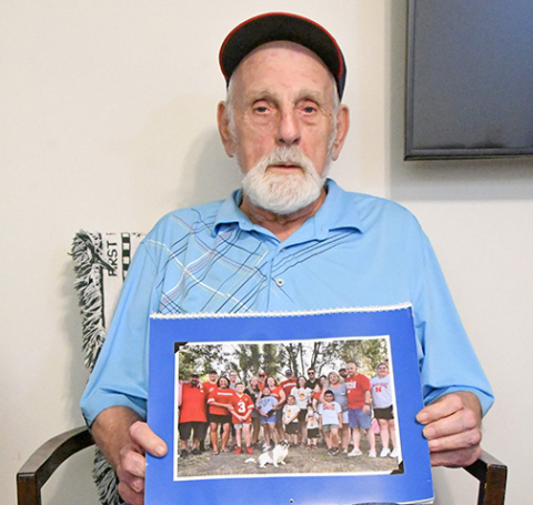 Aurora resident Paul Friedrichsen has lived in Aurora for 40 years. During 15 of those years he and his wife, Marcia, raised 10 children and fostered several children. He continues to support his children, 25 grandchildren and four great-grandchildren.