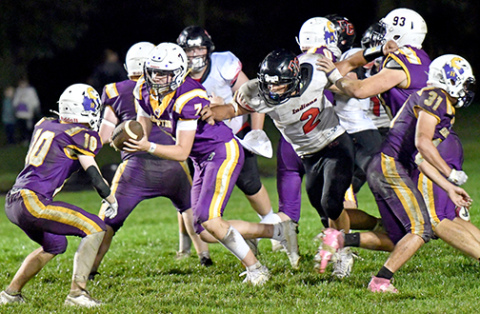Hampton football’s impressive 27-24 win over Pawnee City in September earned BigRich’s game of the year for 2025. The Hawk win ended a 22-game win streak by the Indians. 