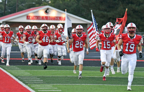 Aurora will return to Class B football for the 2026 and 2027 seasons, one of 23 schools in the classification. 