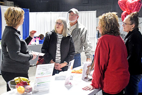 A photo from the 2025 edition of the Healthy Living Health Fair
