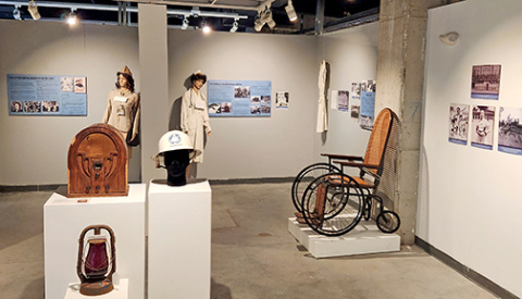 This temporary exhibit at the Alliance Heritage Center at New Jersey’s Stockton University features the contributions of many people who served during WWII in nearby Atlantic City. 