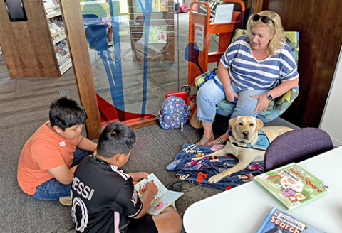 Library to have services of therapy dog