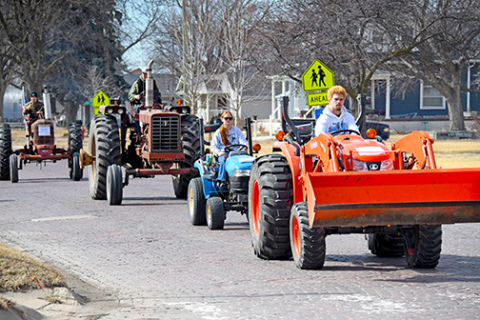 FFA Tractor Parade