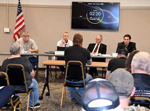 Members of the Aurora City Council heard feedback from 20 people during Tuesday’s meeting regarding a plan to solicit proposals from private EMS providers in light of the city’s EMS funding shortfall. Each speaker was given three minutes to share their thoughts.