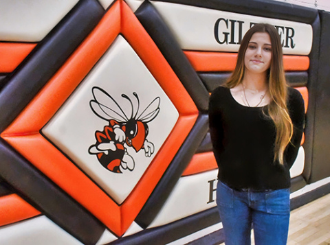 Italian exchange student Beatrice Donati has spent most of her life learning new languages with the hope that she could one day become an exchange student. She has spent this semester at Giltner High School where she says she has enjoyed an authentic American experience.