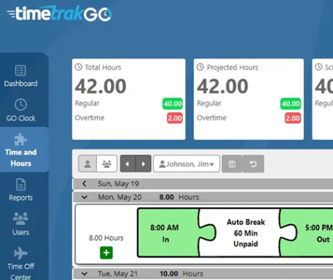 Hamilton County Board of Commissioners agrees to do a trial use of the TimeTrakGo app.
