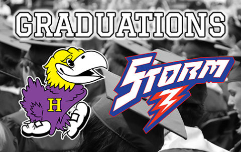 Both High Plains and Hampton high schools will be holding graduations Saturday. 