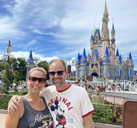 Brett and Stacie Faber of Aurora love to travel the world and have spent much of their vacation time over the years visiting various Disney parks. The couple will be moving to Florida next month, with plans to eventually join the Disney World workforce.