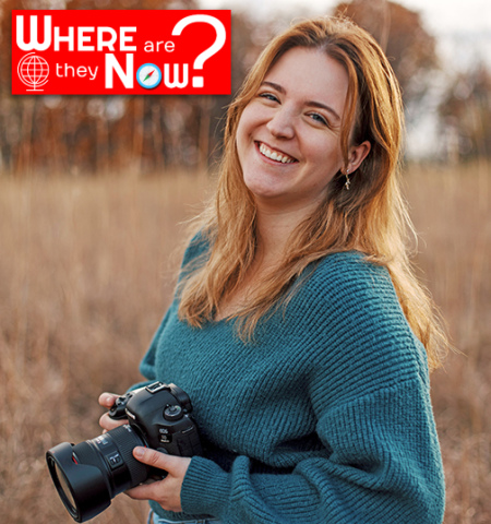 Professional photographer Kyla (Stauffer) Vaught takes her turn on the other side of the camera lens for once. 