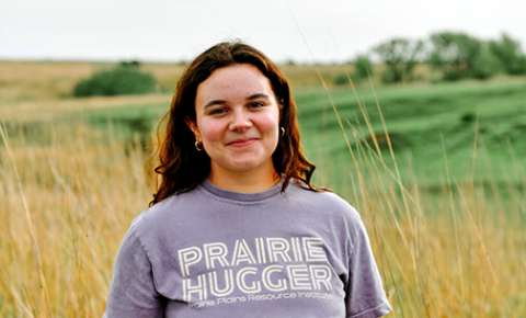 Emma Bullerman admits that there was a period where she thought she wanted to get out of Nebraska. Through her work at Prairie Plains, she’s come to fall back in love with her home state and is committed to following in her father’s footsteps to keep its ecosystems healthy.
