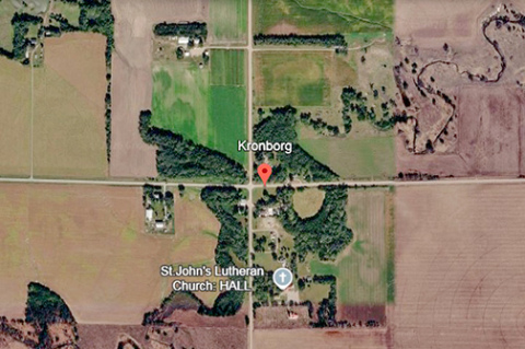 The bridge just north of the intersection at Kronborg will be replaced later this summer