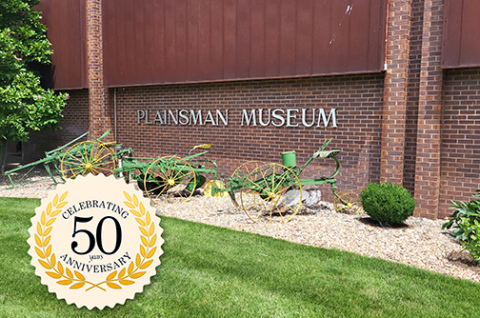 Plainsman 50th Anniversary Celebration committee members are excited to mark the museum’s history since it first opened on July 4, 1976.