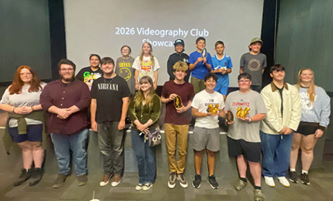 Fifteen students were involved in the Hamilton County Youth Center’s Videography Club creating short films that premiered at 12th Street Cinema last Wednesday evening