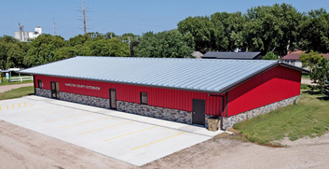 The new Hamilton County Extension building at the fairgrounds is done and ready for move-in.The 5,000 square foot office, meeting and storage space is expected to be fully open for business by mid-September. 