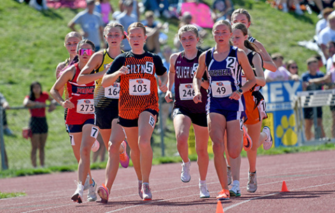 During the spring, Avery Reeson was the leadoff runner on Giltner’s 3200 relay team