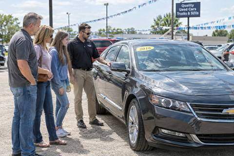 Parents can browse through different warranties, leasing options and service contracts to help get the right car their child needs to drive safely to and from school. 