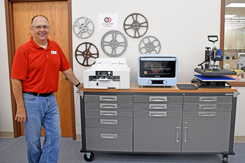 Retired Aurora High School teacher Rod Havens recently joined the staff of the Aurora Library as the coordinator for the library’s new makerspace.