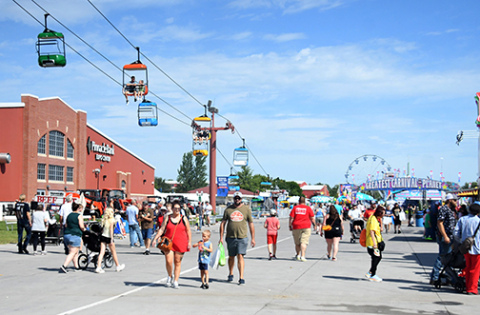 The Nebraska State Fair runs through Labor Day in Grand Island.