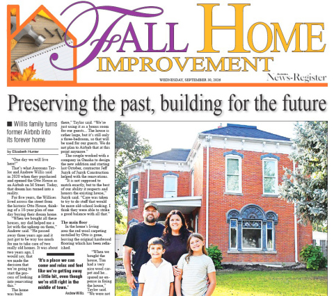 Otto House reno kicks off Fall Home Improvement section