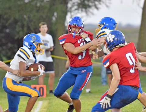 High Plains pitched its second straight shutout, downing Nebraska Lutheran 62-0. 