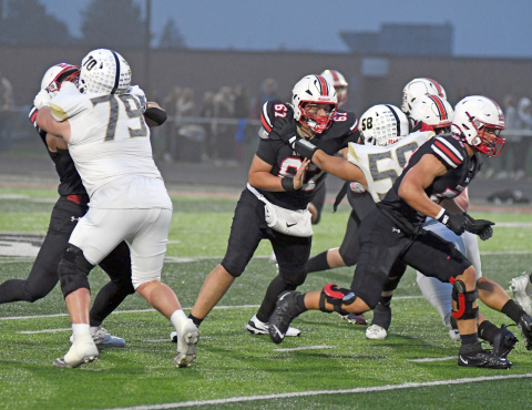 Aurora won in the trenches and defeated GINW for the sixth year in a row, 35-27.