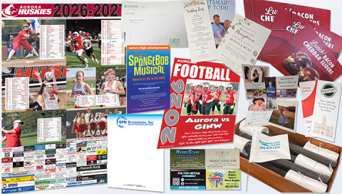 ANR offers a wide variety of commercial printing services.