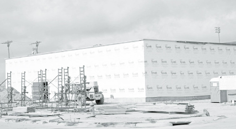 Construction continues