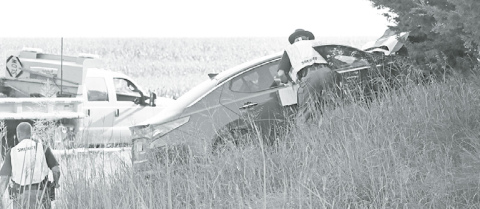 Crews respond to multi-car collision