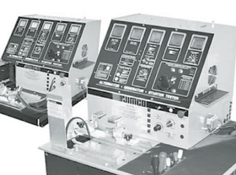 Shown here is some of the electronic test equipment manufactured by JIMCO, which is now owned by Ryder Keller of Aurora. Courtesy photo