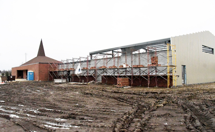 A $2.18 million project to expand the Aurora United Methodist Church was the largest single building permit issued at City Hall in 2020.