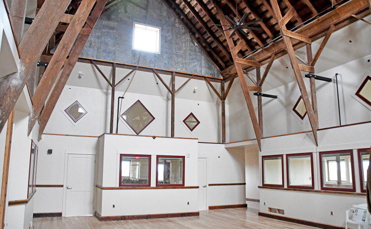 The Charles L. Whitney Education Center is reportedly just weeks away from completion west of Marquette. Prairie Plains Resource Institute staff and board members saw a video tour during Saturday’s virtual annual meeting.