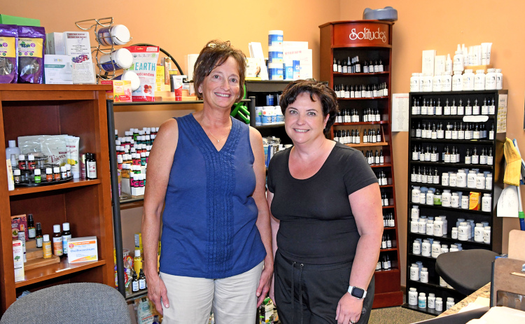 Anne Daly, left, will be selling A Touch of Health to Deb Nelson effective Nov. 1. Daly plans to continue offering massage therapy on a more limited basis in a new location, operating as A Daly Massage.