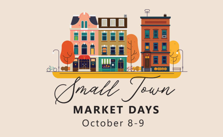 As the area moves steadily into fall, three local towns are inviting people to head out for two days of shopping, dining and exploring.