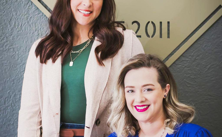 Georgia Berthelsen, right, and Megan Newman have announced a new partnership at Hello Gorgeous Salon & AfterGlow Tanning, with the two women now working as co-owners.