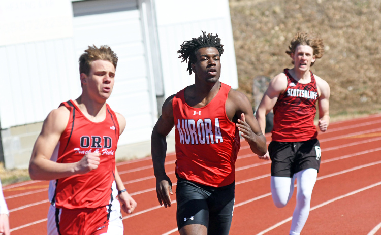 Mack Owens set a new PR time in the open 400, winning the event with a time of 52.78 at Friday’s Broken Bow Invite.