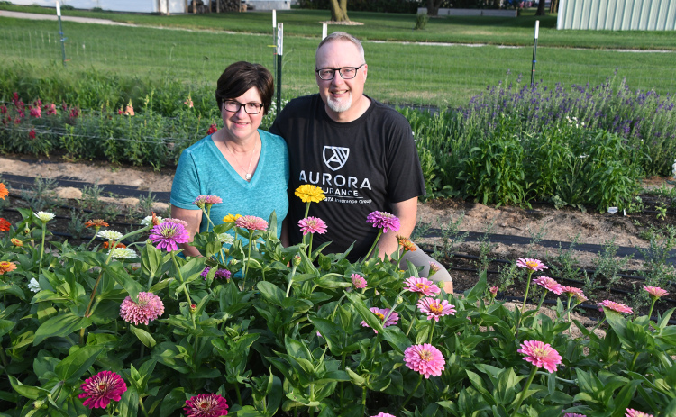 Paul and Shelly Bowman have always enjoyed gardening together and made the decision last year to devote more time and attention specifically to flowers, launching Backyard Blooms as a side business from their home in Hampton.