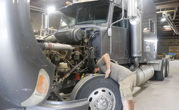 Crew members at Diamond J Custom Services are keeping busy throughout spray season, though old equipment must be fixed as new machines are a year out at best.