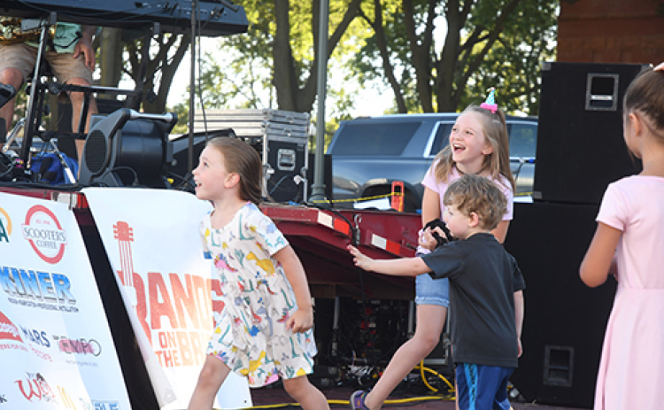 Bands on the Bricks is one of many events coordinated by the Aurora Chamber of Commerce.