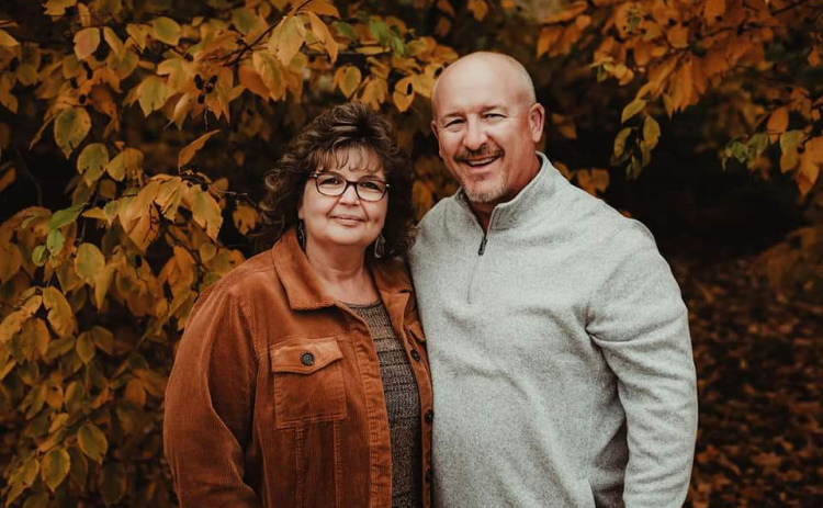 Kurt Finkey and his wife, Jill.