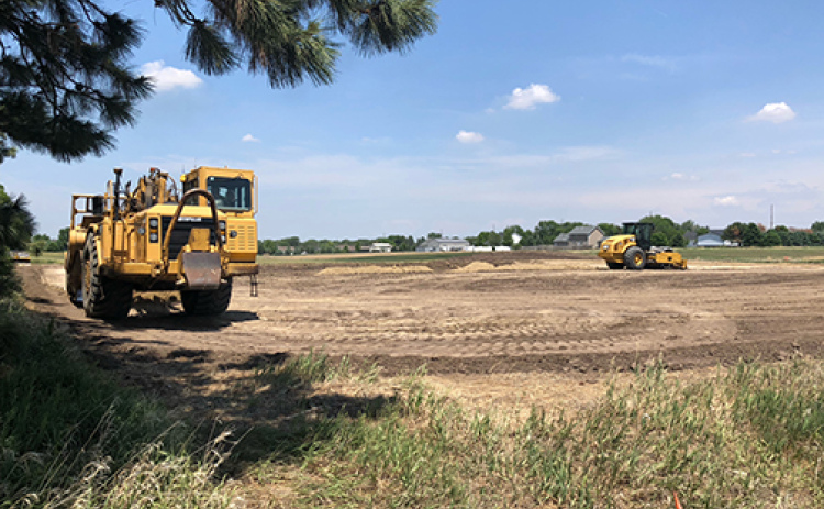 Crews with Mid-Nebraska Land Developers have been busy moving dirt on this site just north of Highway 34 west of the 1st Street intersection, where a new Dollar General Market store will soon be built.