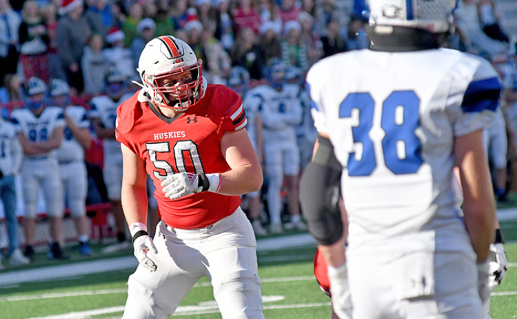 Jack Allen participated in three sports for Aurora, including football, wrestling and track, earning a share of the ANR athlete of the year honor.